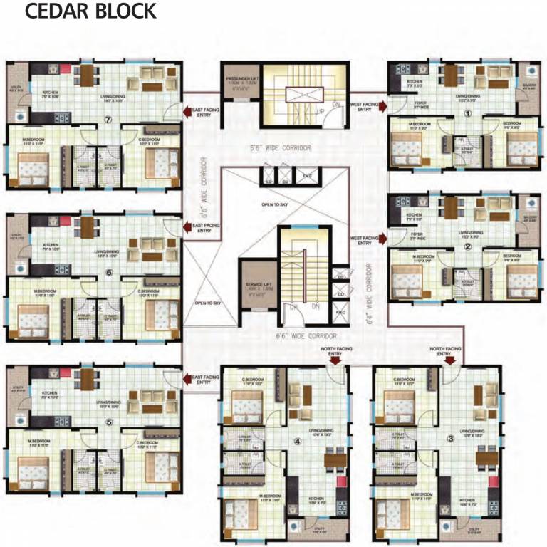 Images for Cluster Plan of Indya The Greens