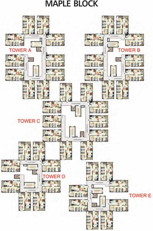 Images for Cluster Plan of Indya The Greens