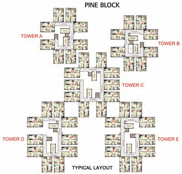 Images for Cluster Plan of Indya The Greens