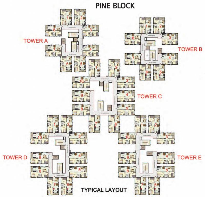 Images for Cluster Plan of Indya The Greens