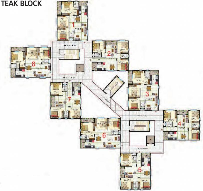 Images for Cluster Plan of Indya The Greens