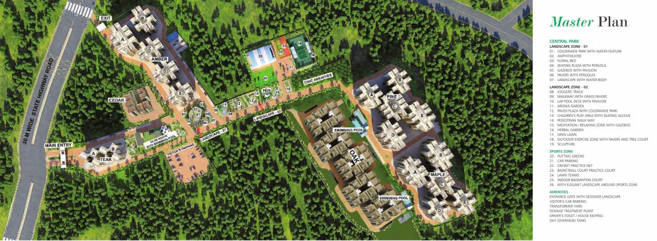 Images for Master Plan of Indya The Greens