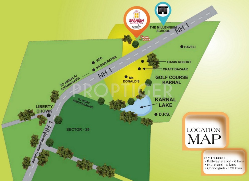 Images for Location Plan of CHD Spanish Meadows