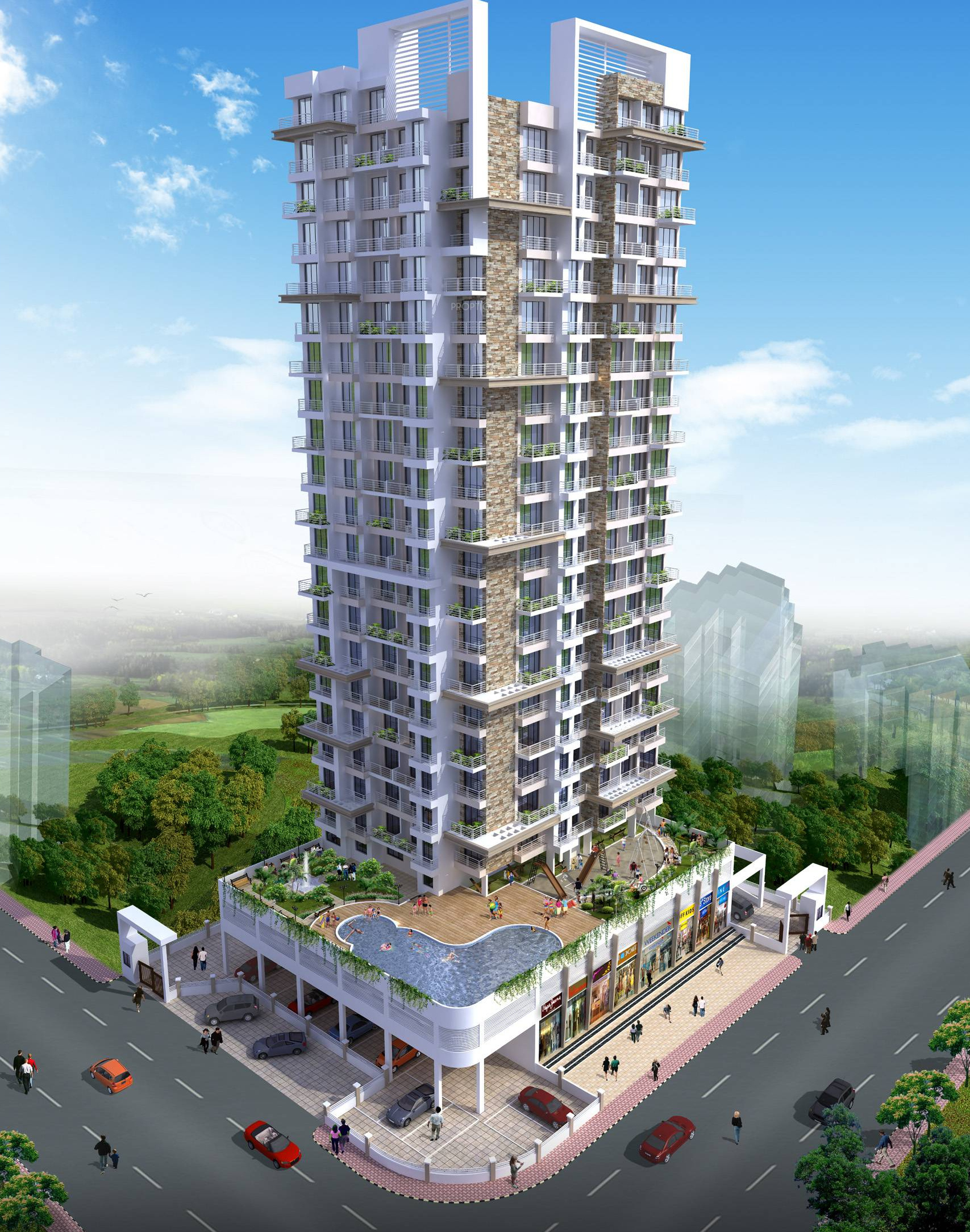 Main Elevation Image 1 Of Swaraj Group Bella Vita Unit Available At 