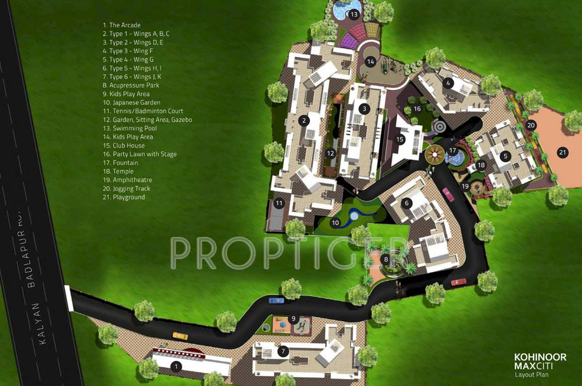 maxciti Images for Layout Plan of Kohinoor Maxciti