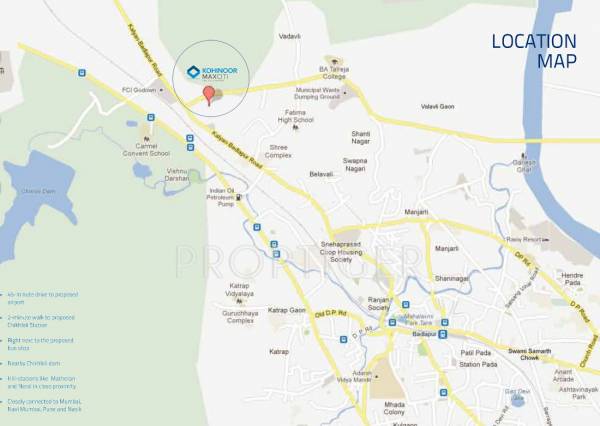 Images for Location Plan of Kohinoor Maxciti
