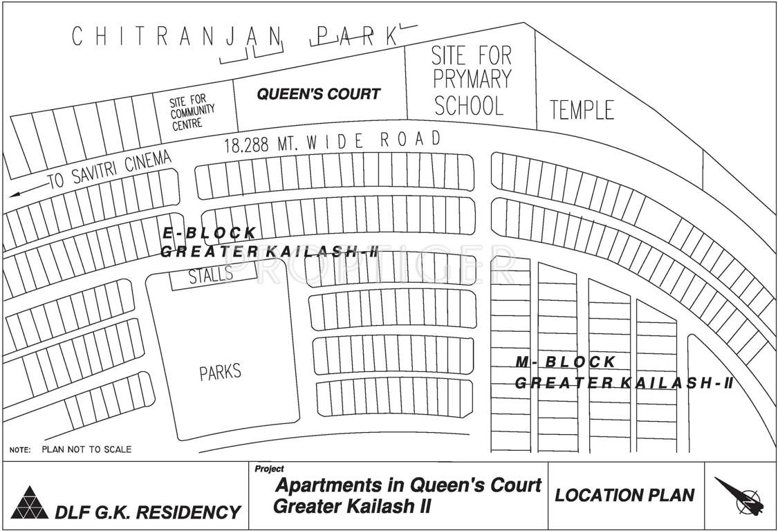 Images for Location Plan of DLF Queens Court