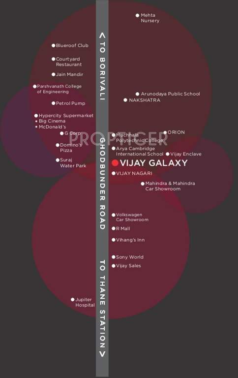 galaxy Images for Location Plan of Vijay Galaxy
