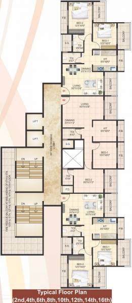 Images for Cluster Plan of Home Prathamesh Home