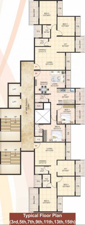 Images for Cluster Plan of Home Prathamesh Home