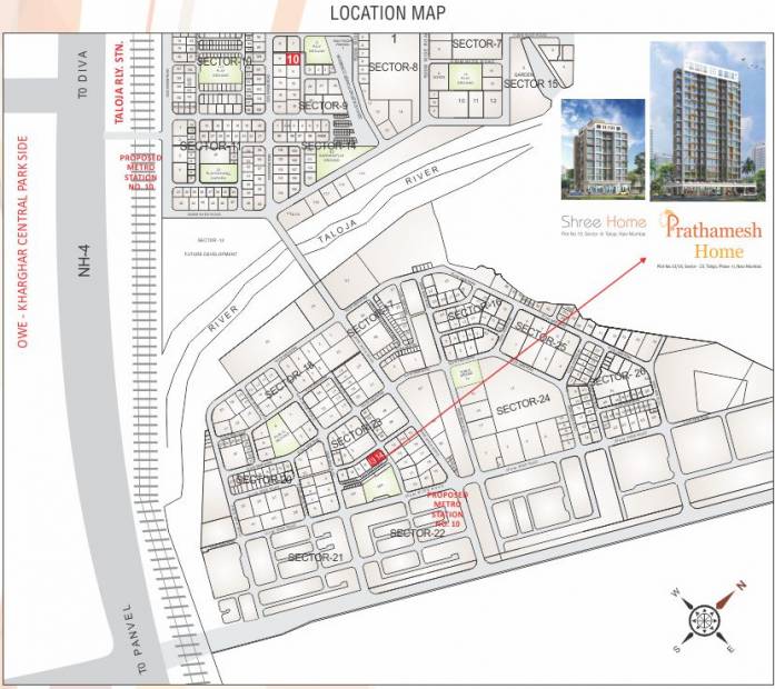 Images for Location Plan of Home Prathamesh Home