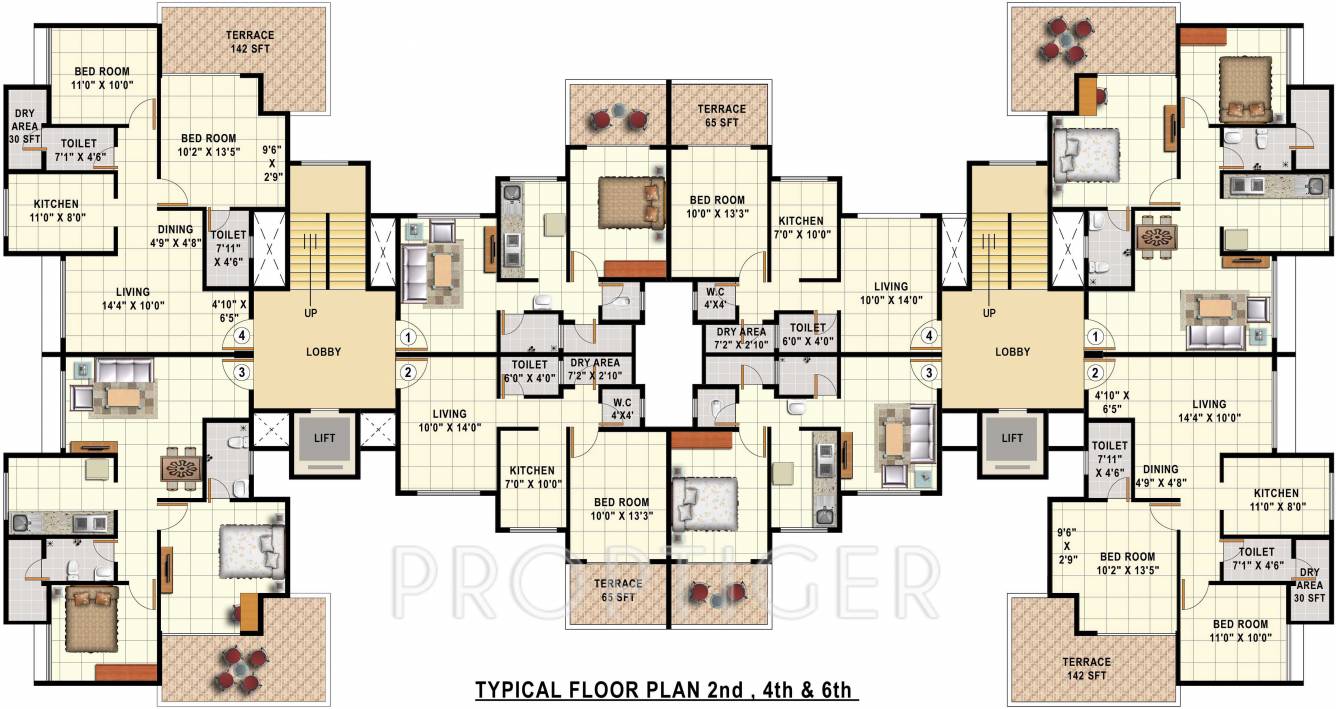 Images for Cluster Plan of Mahaavir Vatika