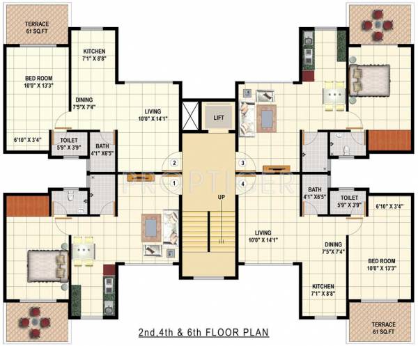 Images for Cluster Plan of Mahaavir Vatika