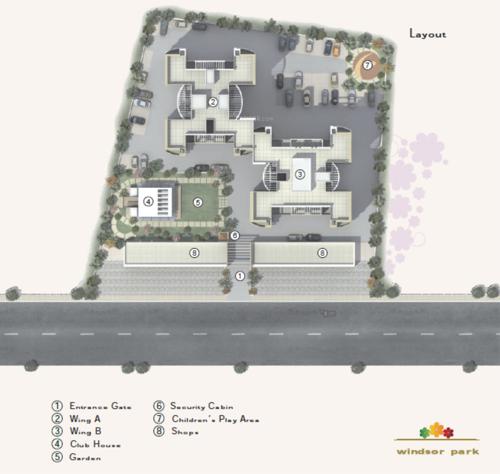  windsor-park Images for Layout Plan of Icon Windsor Park