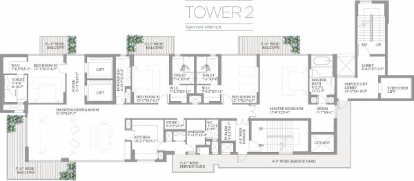 Images for Cluster Plan of Paras Quartier quartier Images for Cluster Plan of Paras Quartier