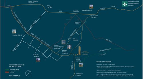 Images for Location Plan of Paras Quartier quartier Images for Location Plan of Paras Quartier