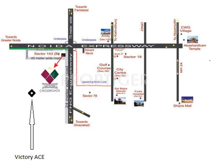 ace Images for Location Plan of Victory Ace