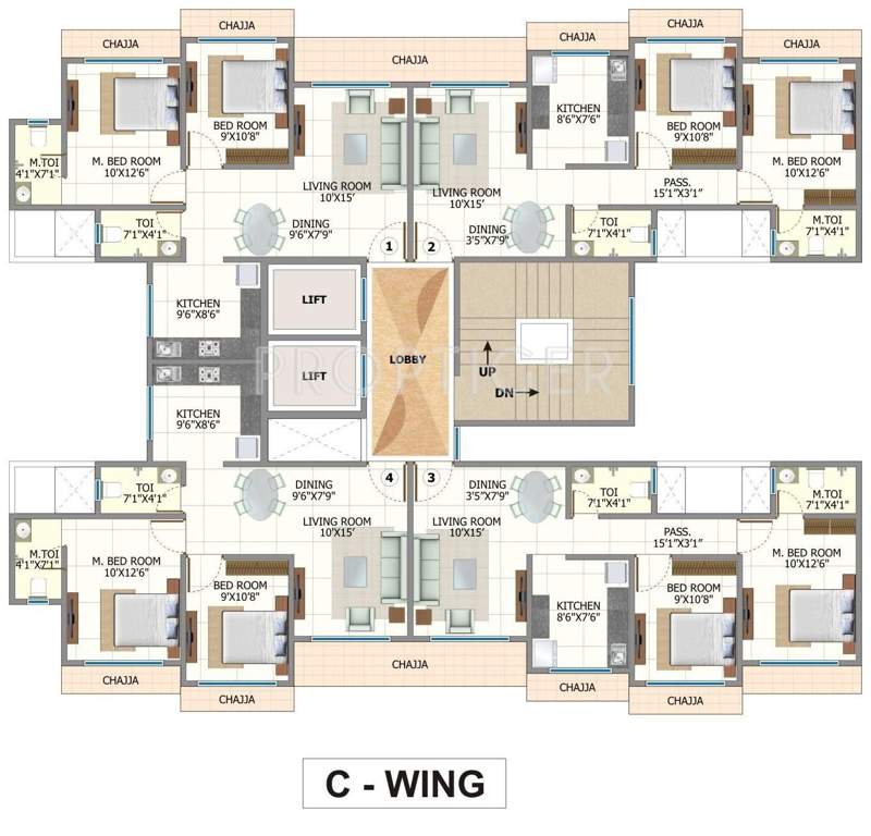 Images for Cluster Plan of Yogsiddhi Sumukh Hills