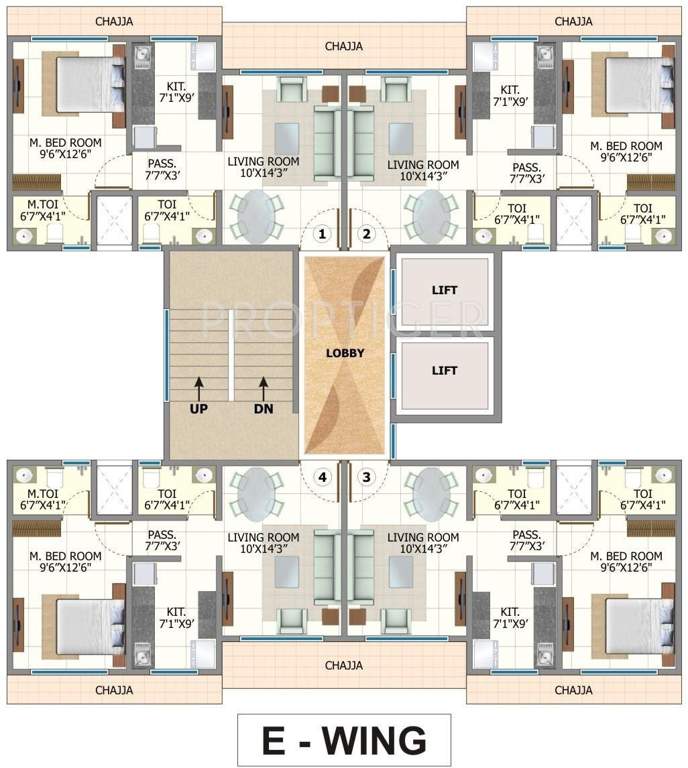 Images for Cluster Plan of Yogsiddhi Sumukh Hills