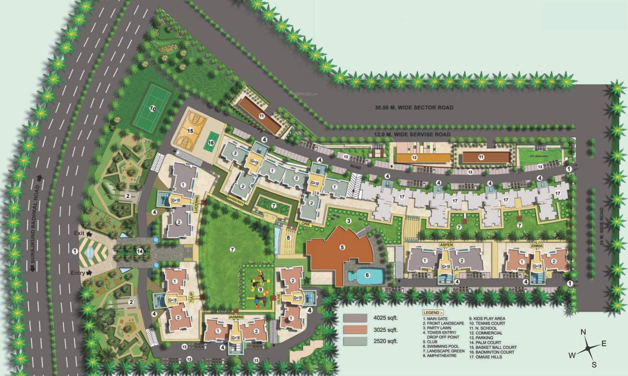  the forest spa Images for Master Plan of Omaxe The Forest Spa