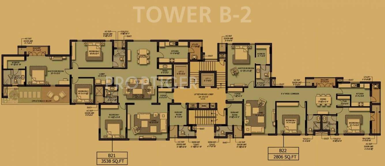 Images for Cluster Plan of Akshaya 36 Carat