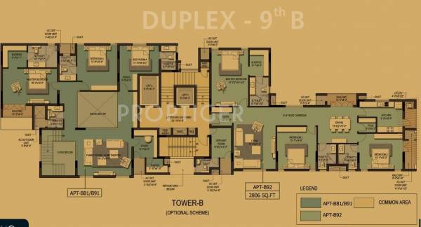 Images for Cluster Plan of Akshaya 36 Carat