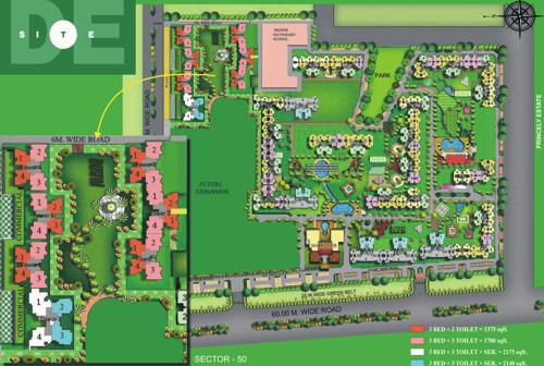 Images for Master Plan of Amrapali Crystal Homes Phase 1