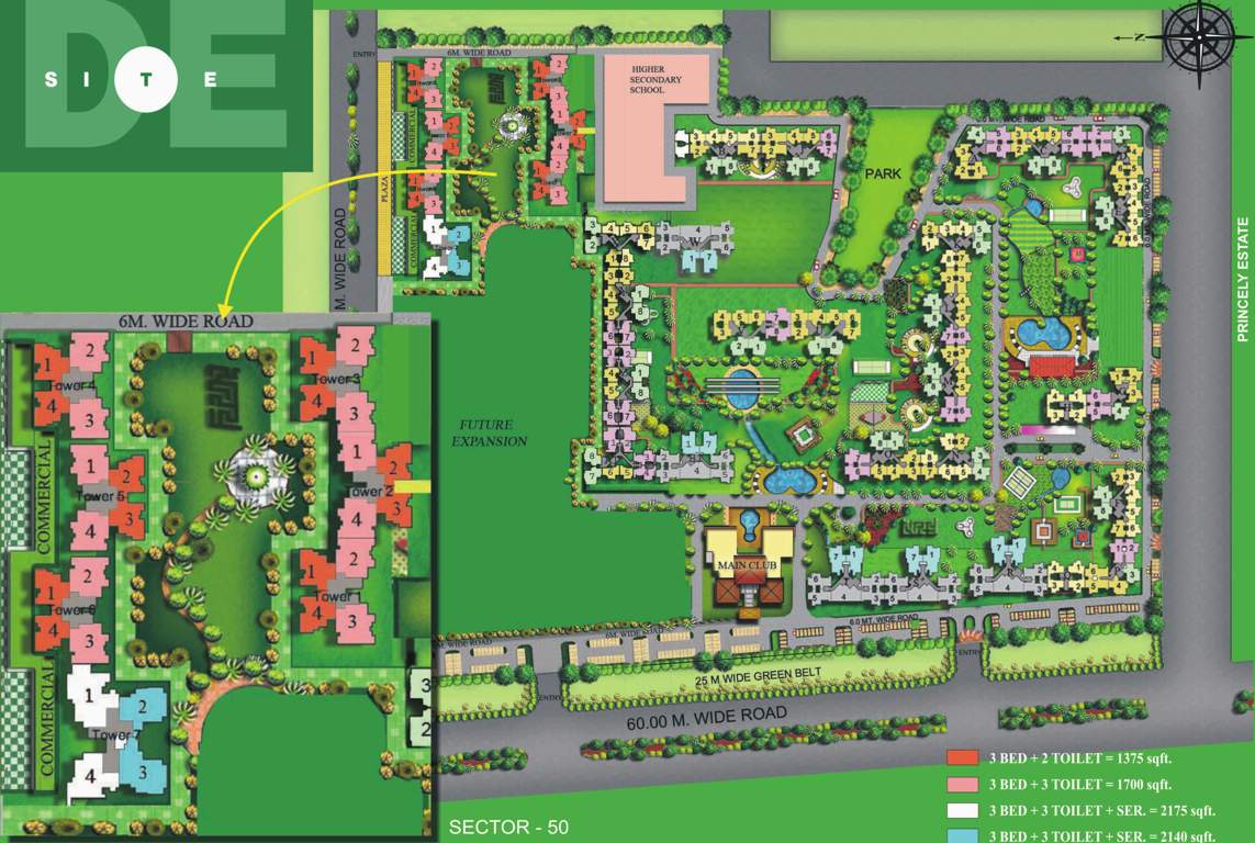 Images for Master Plan of Amrapali Crystal Homes Phase 1