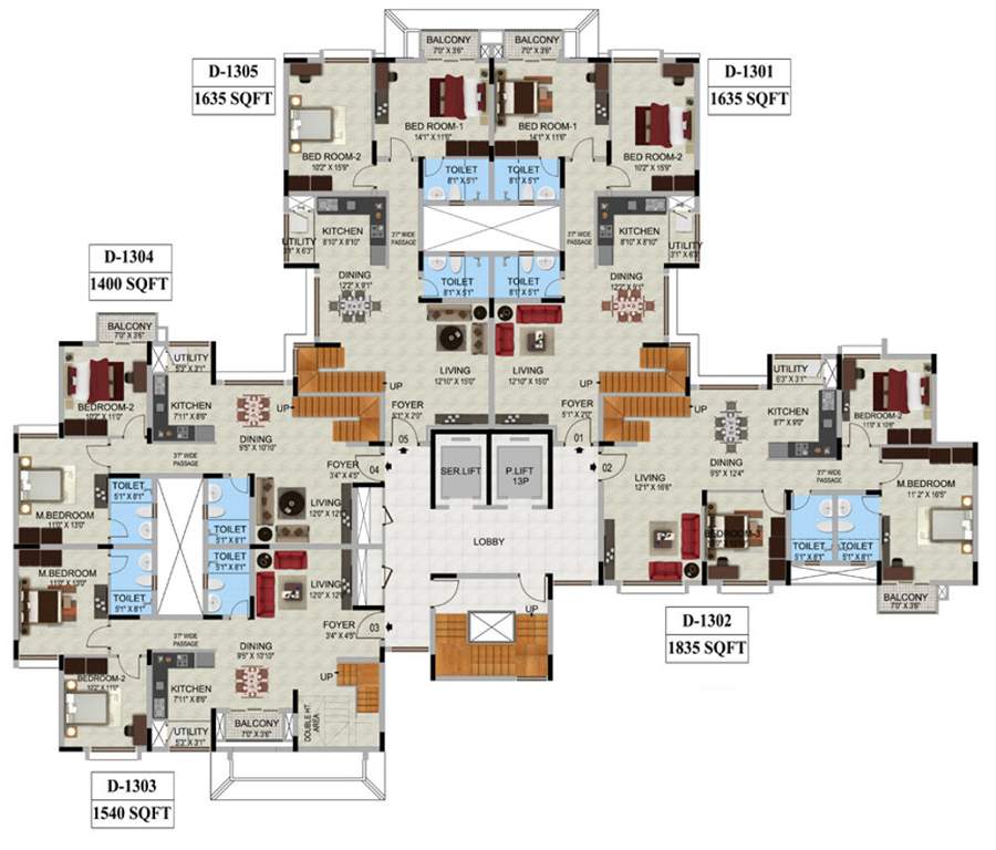webcity Images for Cluster Plan of Mantri WebCity