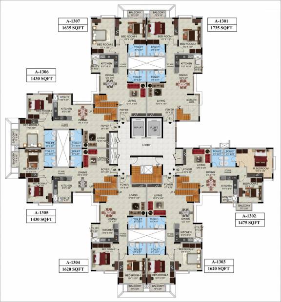  webcity Images for Cluster Plan of Mantri WebCity