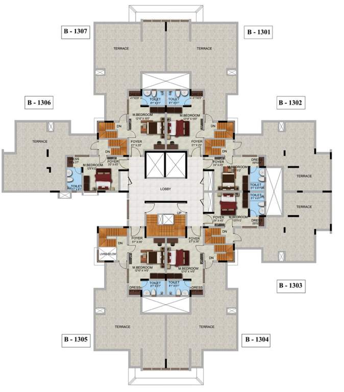 webcity Images for Cluster Plan of Mantri WebCity
