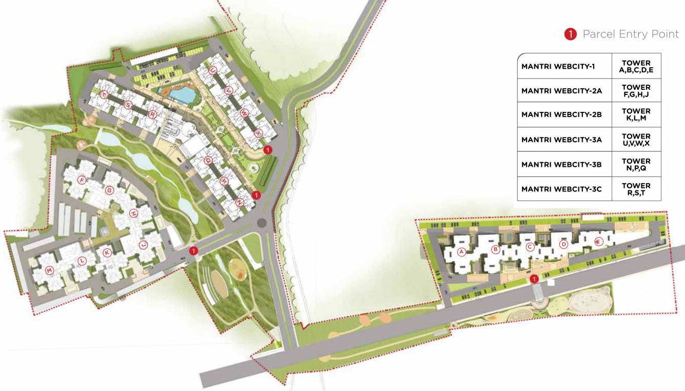 Images for Master Plan of Mantri WebCity