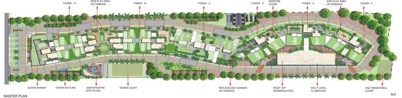  columbus square Images for Master Plan of Nitesh Columbus Square