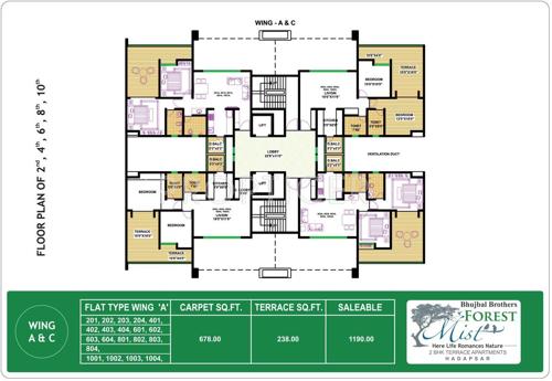 Images for Cluster Plan of Bhujbal Forest Mist