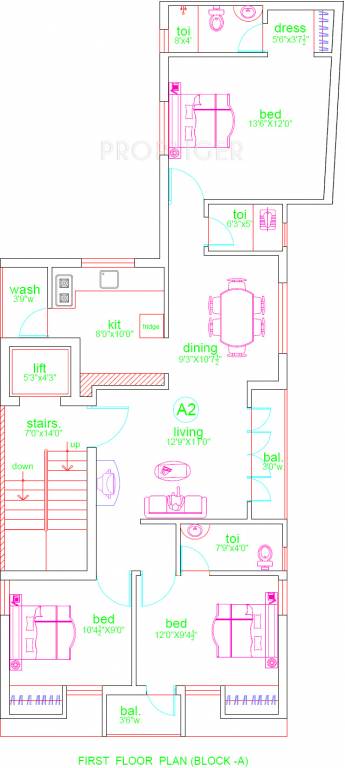 Images for Cluster Plan of Hitech Properties Kamala Homes