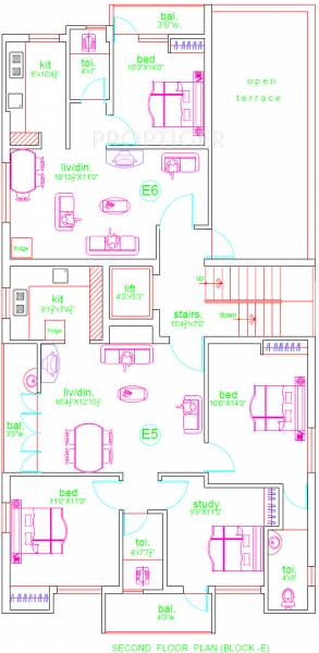 Images for Cluster Plan of Hitech Properties Kamala Homes