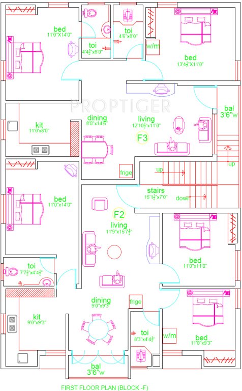 Images for Cluster Plan of Hitech Properties Kamala Homes