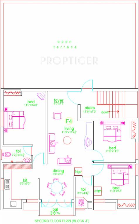 Images for Cluster Plan of Hitech Properties Kamala Homes
