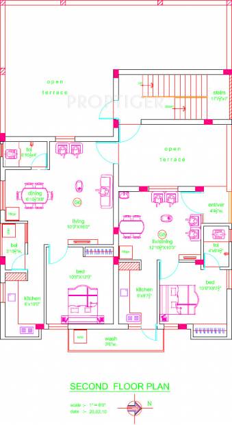 Images for Cluster Plan of Hitech Properties Kamala Homes