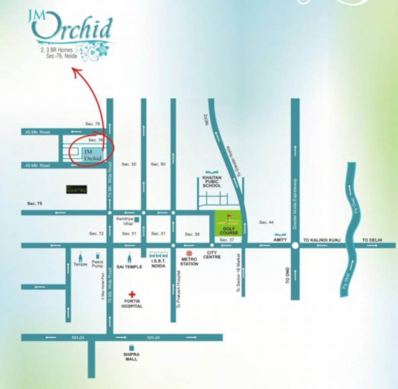  orchid Location Plan
