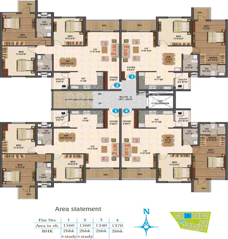 madhuram Images for Cluster Plan of Sumadhura Madhuram