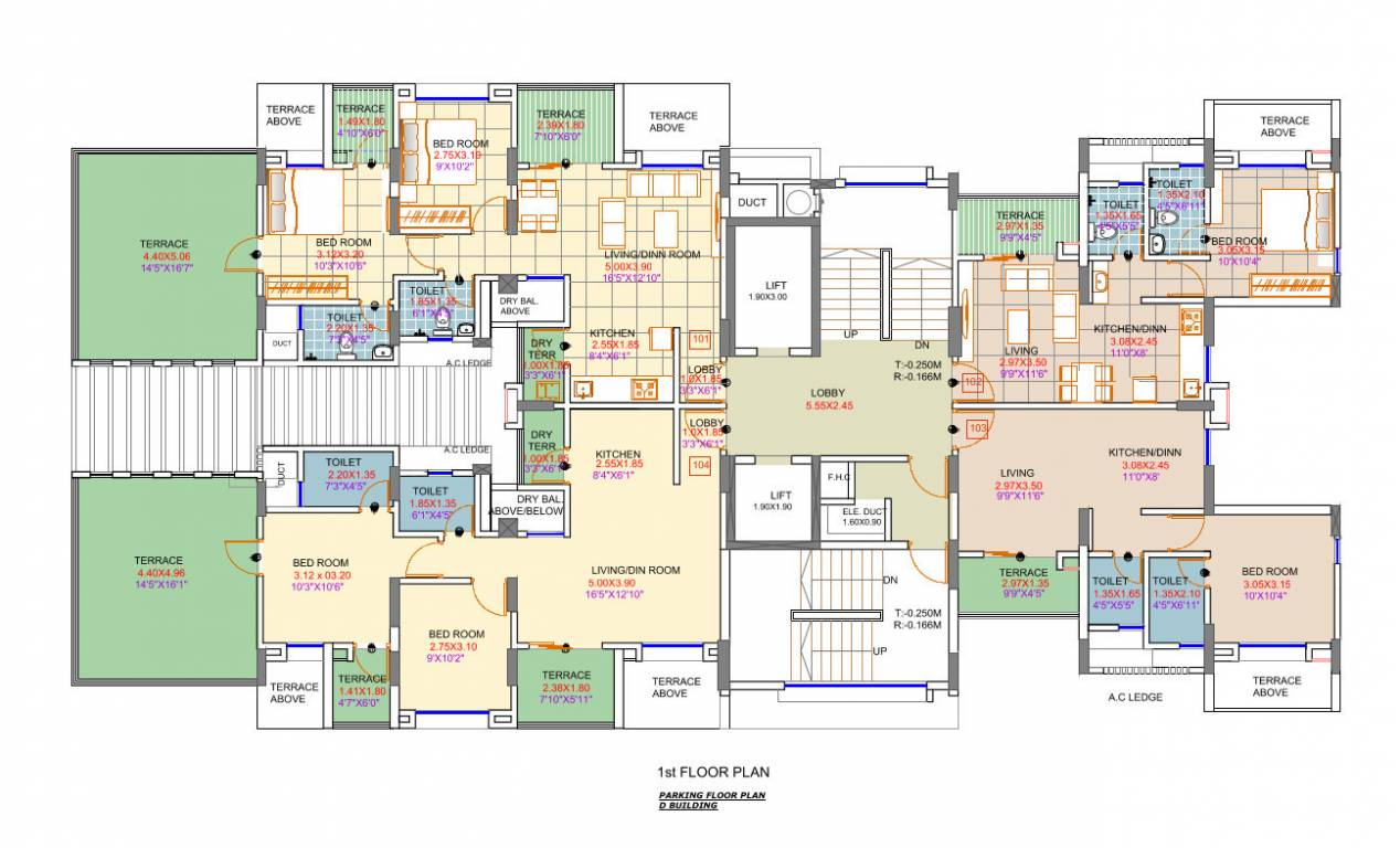  signature heights Tower 4 Cluster Plan