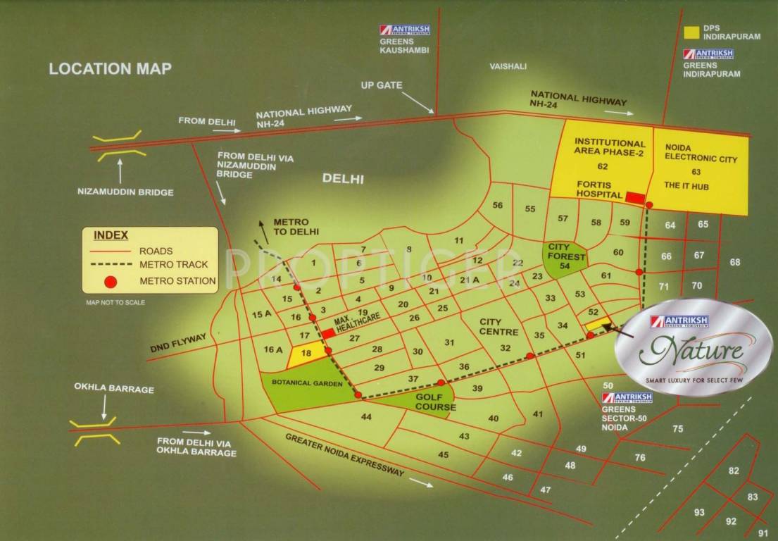 Images for Location Plan of The Antriksh Nature