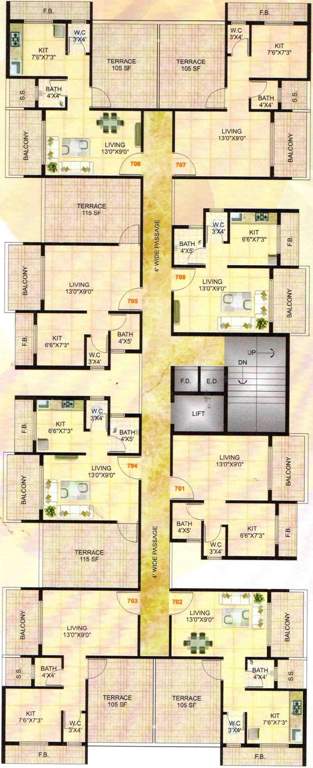 Images for Cluster Plan of Eco Shree Rajaram Niwas