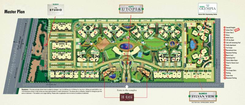 Images for Master Plan of Eldeco Sylvan View