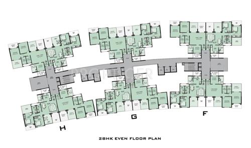 Images for Cluster Plan of Kolte Patil 24K Sereno 24k-sereno Images for Cluster Plan of Kolte Patil 24K Sereno