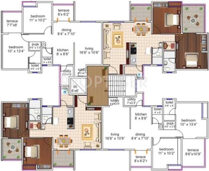 Images for Cluster Plan of Siddhivinayak Groups Echoing Greens