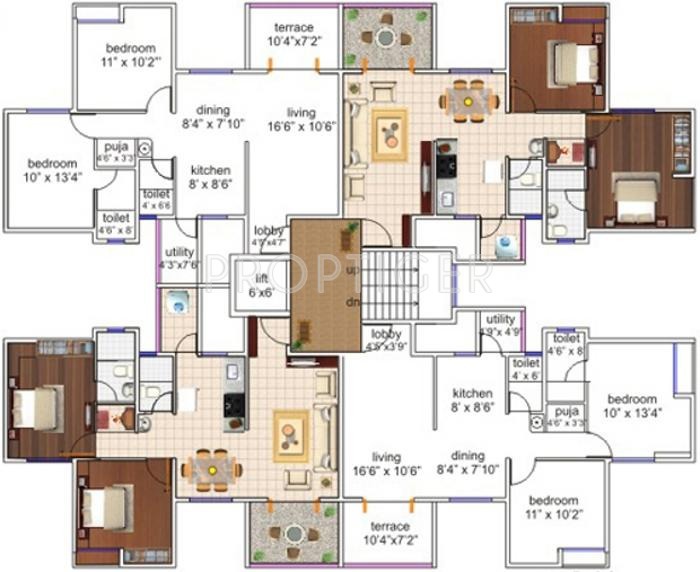 Images for Cluster Plan of Siddhivinayak Groups Echoing Greens