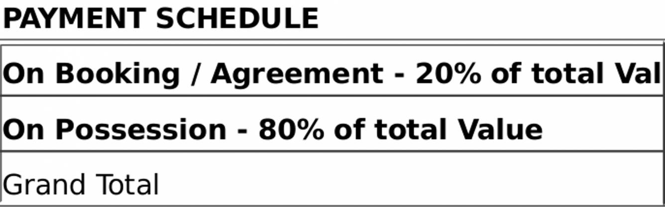 blossom Images for Payment Plan of Mantri Blossom Payment Plan