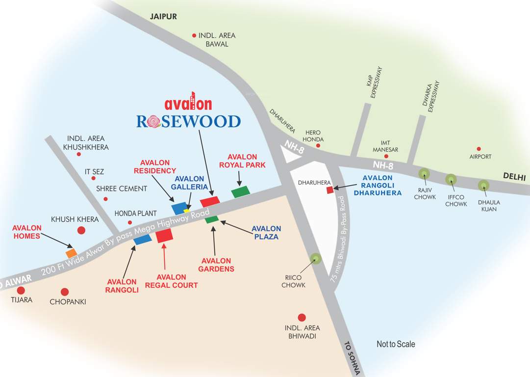  rosewood Images for Location Plan of Avalon Rosewood